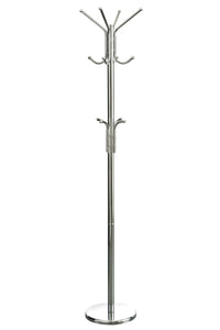 Drew Floor Standing Chrome Coat Stand
