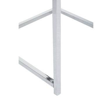 Fulton Black Nest Of 3 Tables With Chrome Frame - image 6