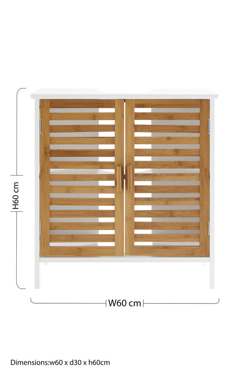 Verdon Double Door And One Inner Shelf Under Sink Cabinet