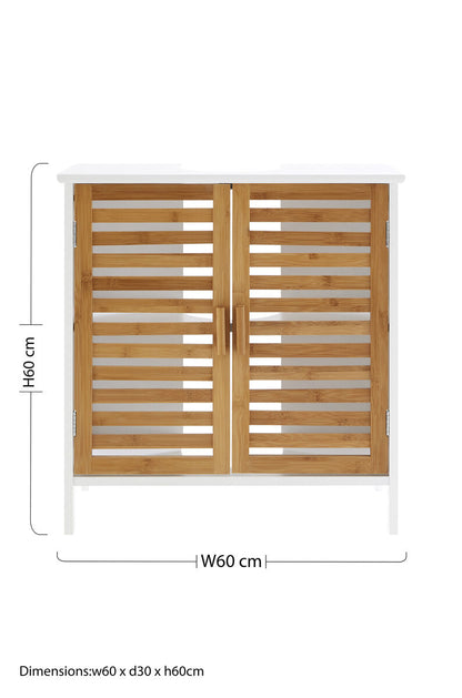 Verdon Double Door And One Inner Shelf Under Sink Cabinet