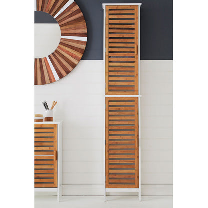 Verdon 2 Single 4 Inner Shelves Standing Cabinet