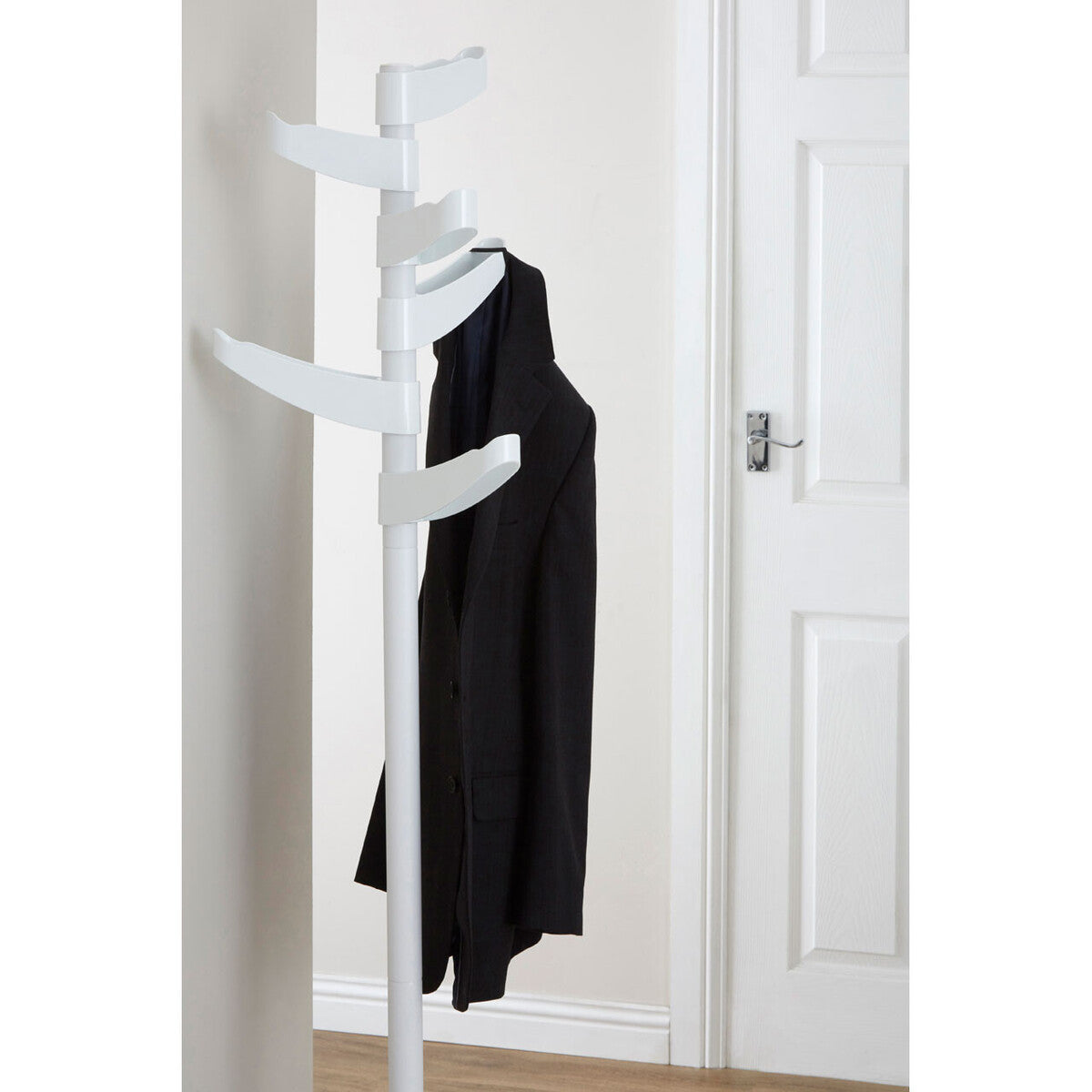 Bian White Steel Abs Coat Stand