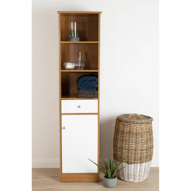 Vida Oak Effect Floor Standing Cabinet