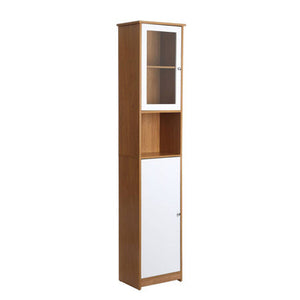 Vida 2 Door Oak Effect Floor Standing Cabinet