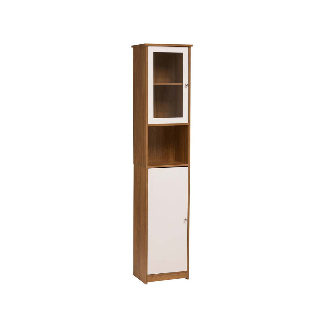 Vida 2 Door Oak Effect Floor Standing Cabinet