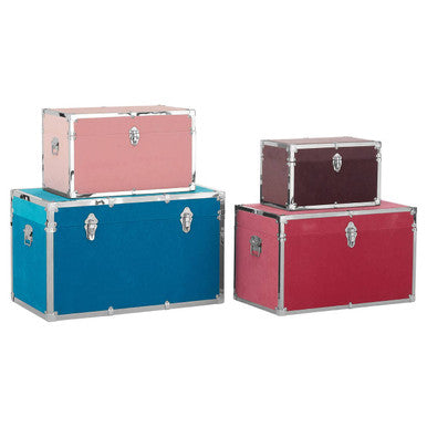 Carla Multicoloured Rectangular Trunks Set Of 4