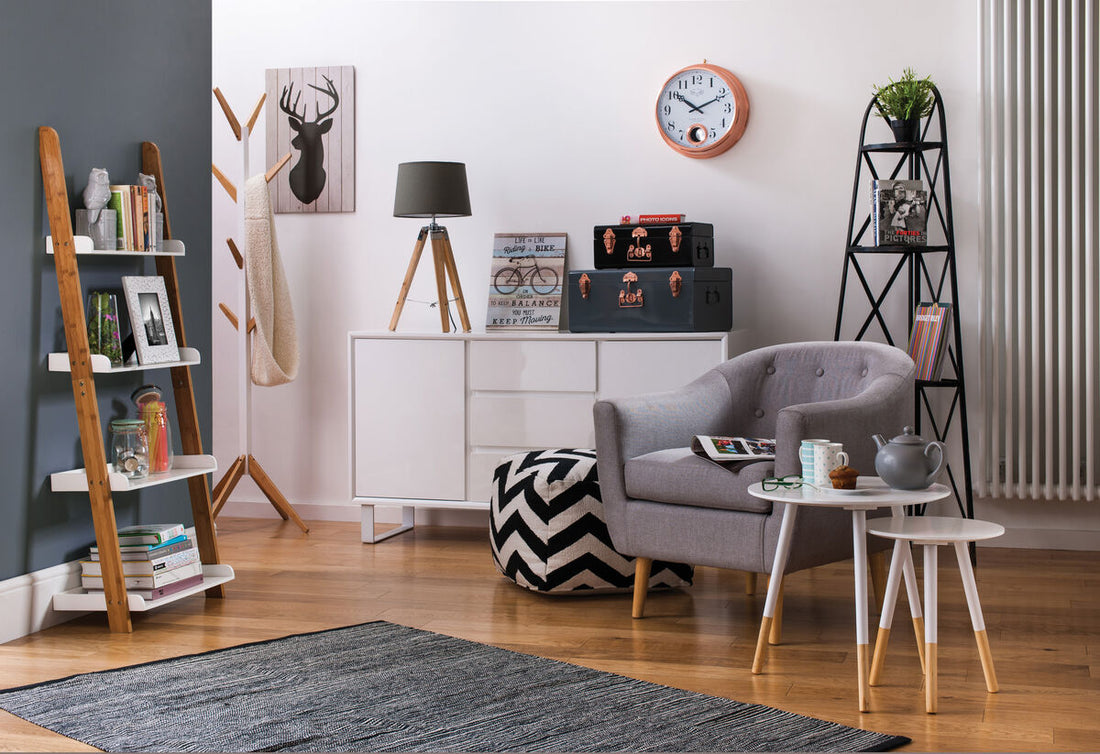 Nostra 4 Tier Shelf Ladder Unit