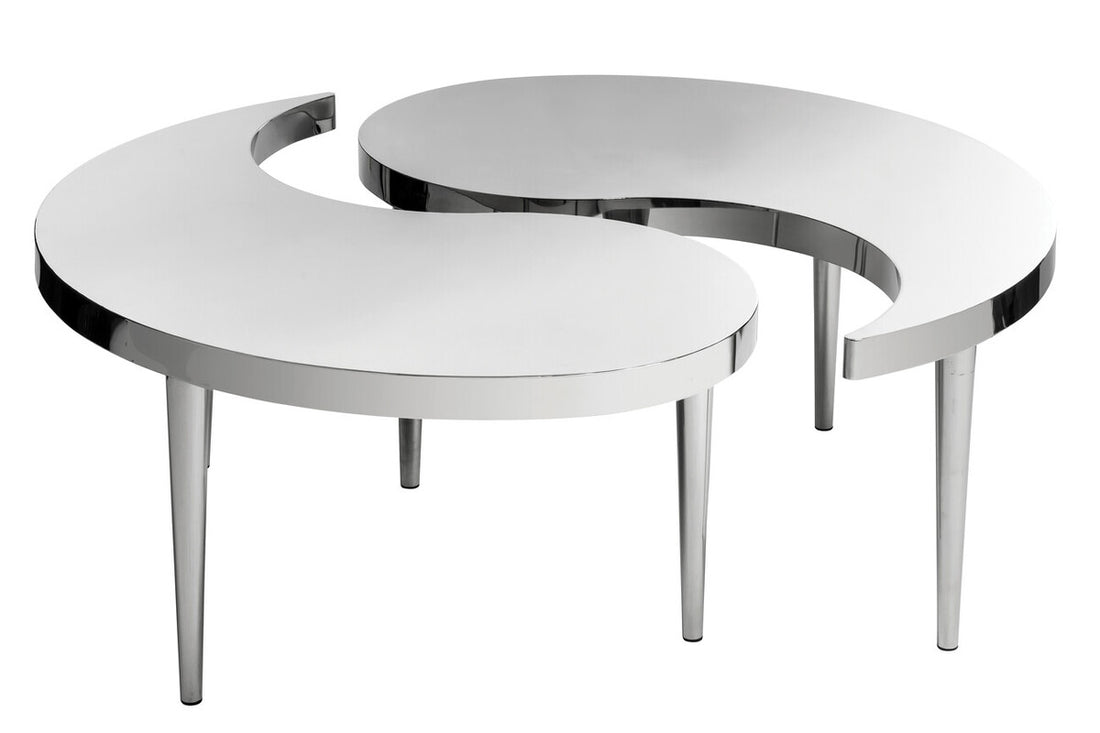 Lure  Yin-Yang Stainless Steel Coffee Table - image 4