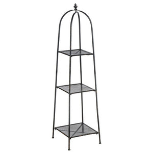 Black 3 Tier Shelf Unit | New York Loft