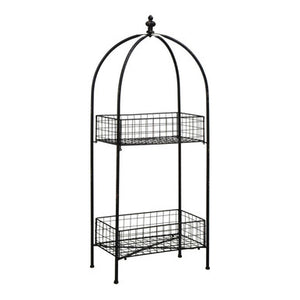 Black 2 Tier Stand | New York Loft