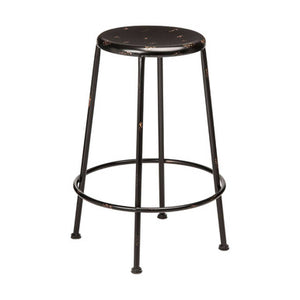 Artisan Black Metal Bar Stool
