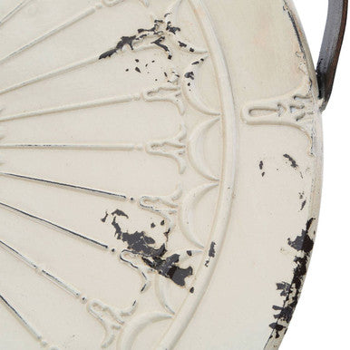 Artisan Cream Seat Metal Chair