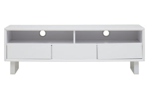 Moritz White High Gloss Media Cabinet