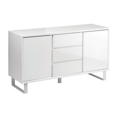 Moritz White High Gloss Sideboard