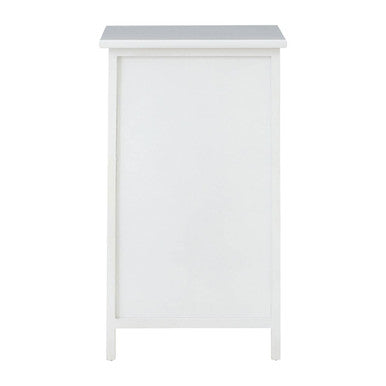 New England White 3 Drawers Chest