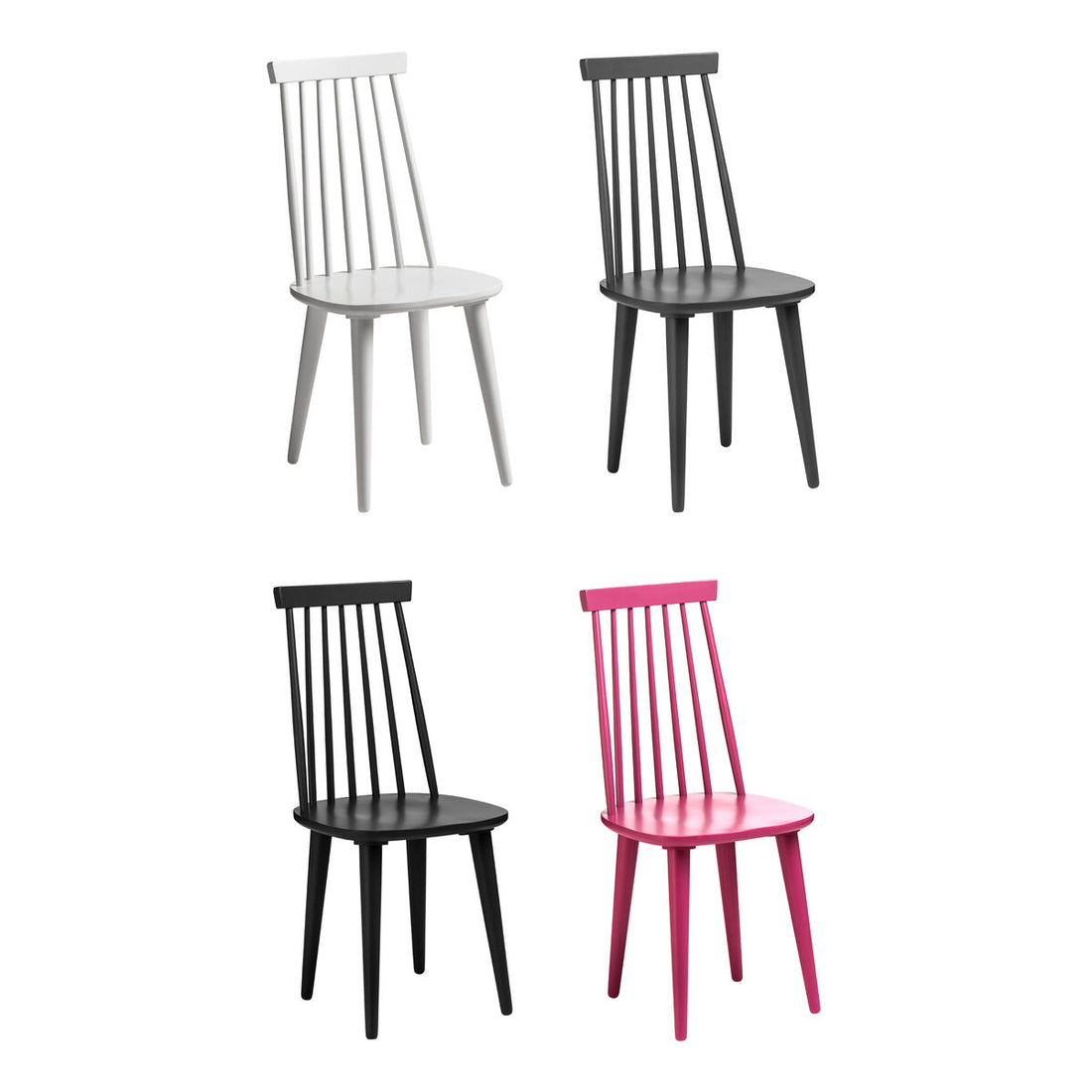 Vermont Raspberry Wood Herning Chair
