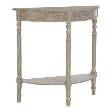 Heritage Winter Melody Round Console Table