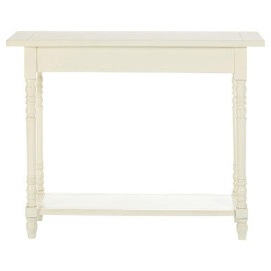Heritage 2 Drawers White Console Table