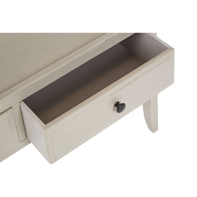 Heritage 2 Drawers Grey Console Table