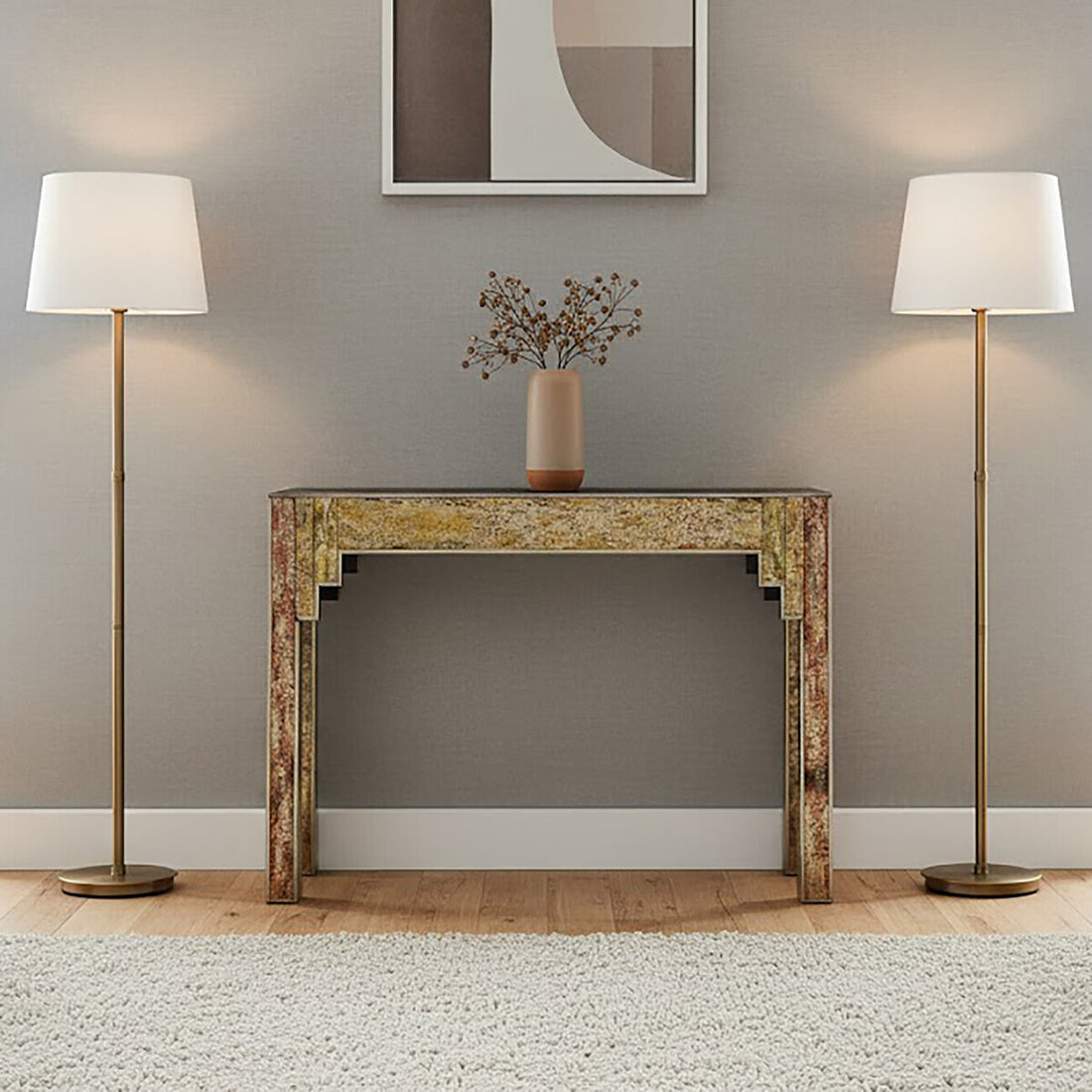 Deco Antique Console Table