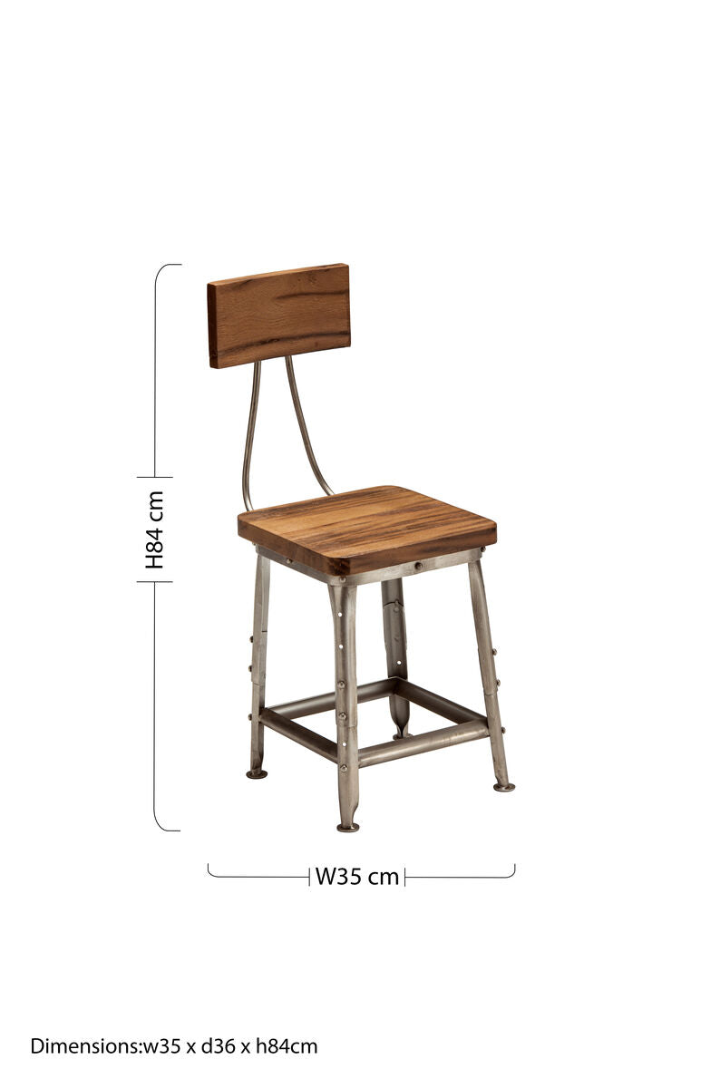 Apex Industrial Dining Chair