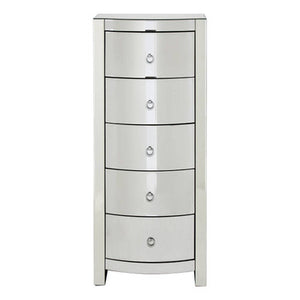 Verona Curved Tall Boy Drawers