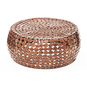 Templar Iron Pebble Design Coffee Table