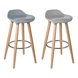 Stockholm Grey Bar Stool