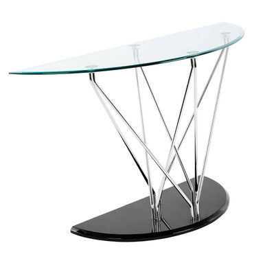 Halo Half Moon Console Table