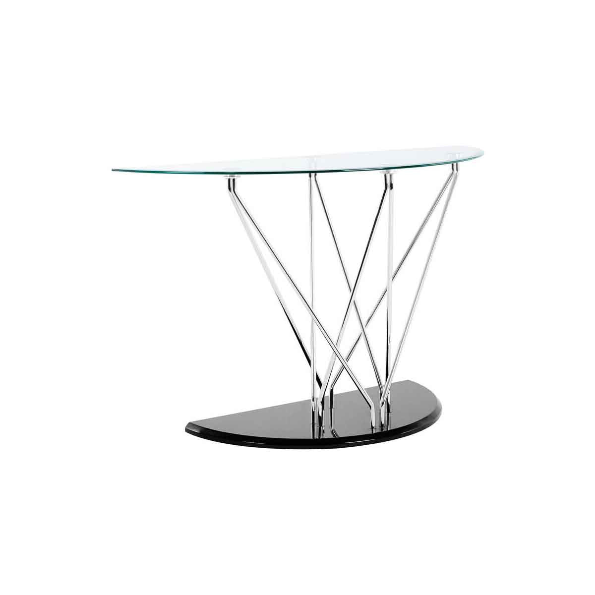 Halo Half Moon Console Table