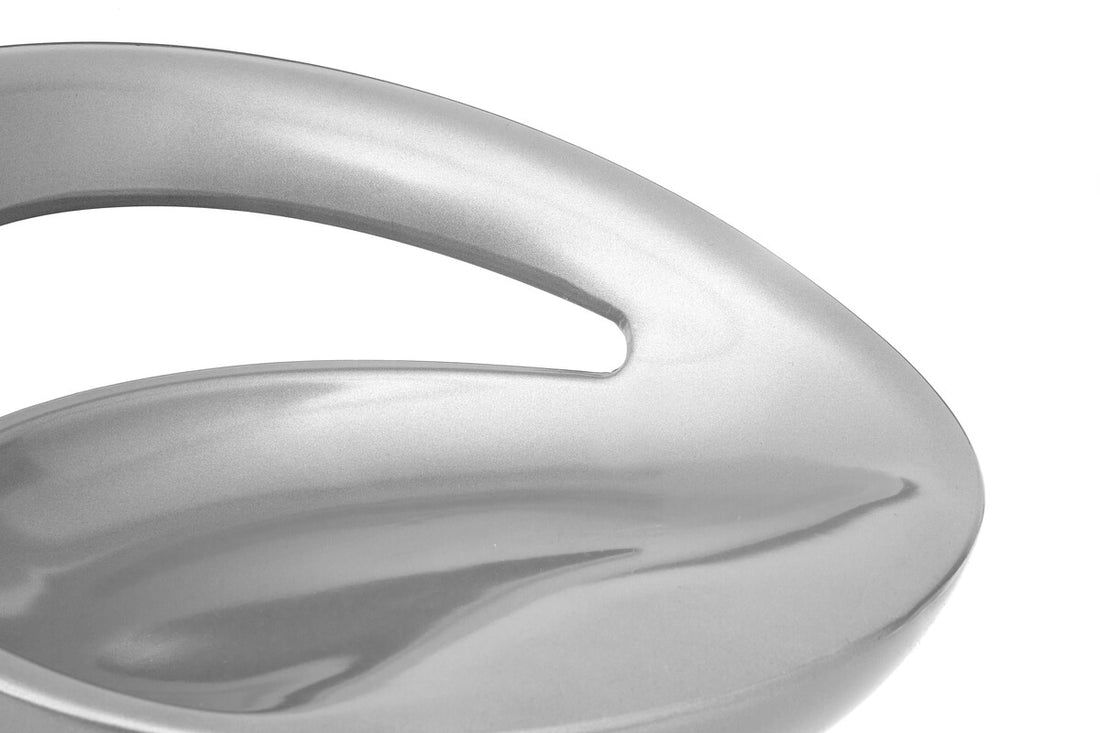 Seleno Silver ABS Bar Stool - image 5