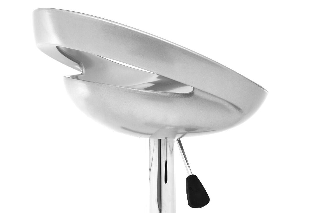 Seleno Silver ABS Bar Stool - image 6