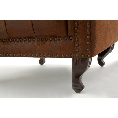 Regents Park Brown Tall Porter Chair