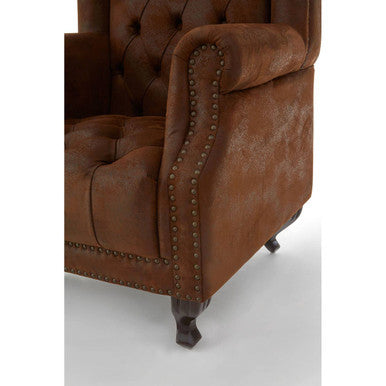 Regents Park Brown Tall Porter Chair - image 7