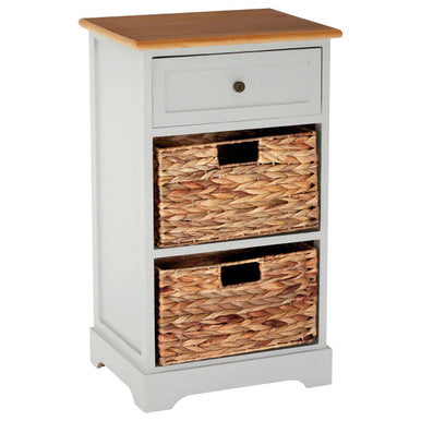 Vermont One Drawer Two Baskets Cabinet
