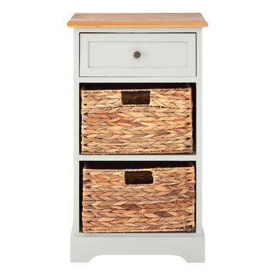 Vermont One Drawer Two Baskets Cabinet