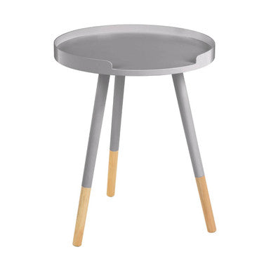 Viborg Grey Small Round Side Table