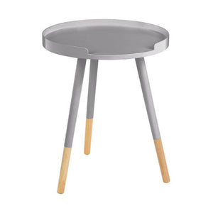 Viborg Grey Small Round Side Table