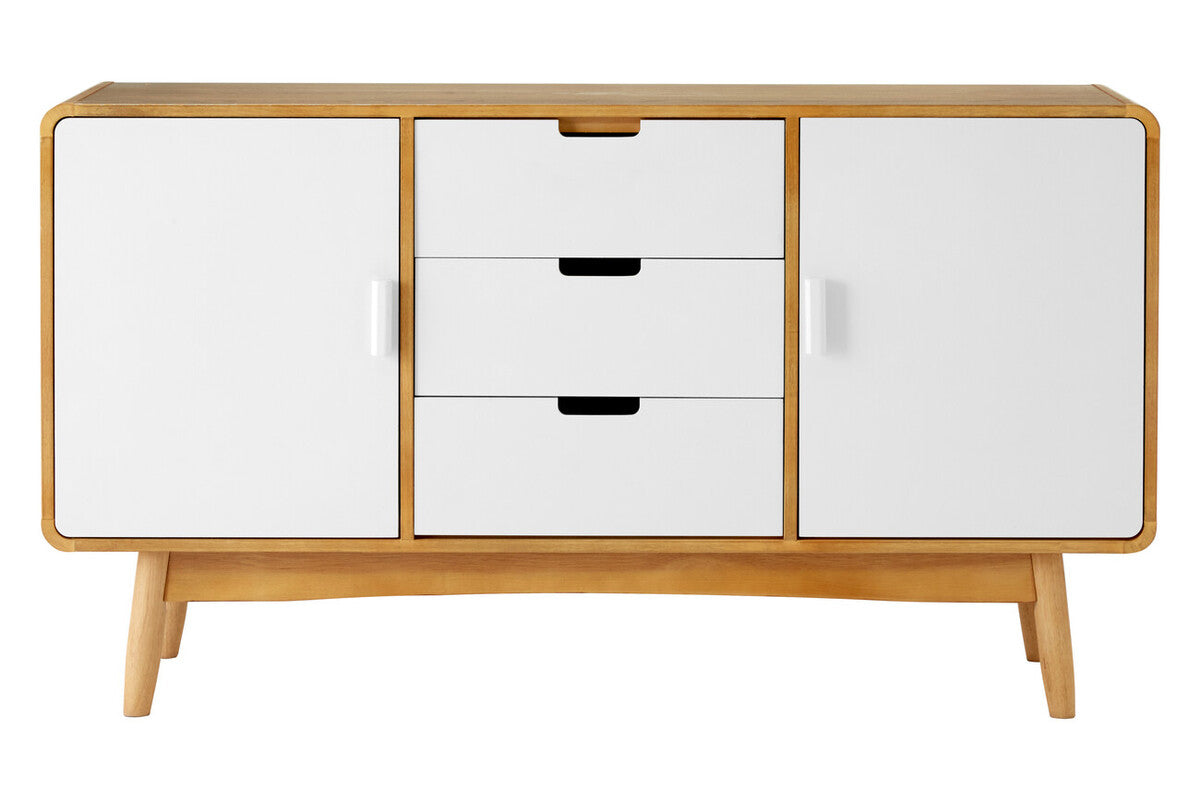 Malmo Sideboard | 3 Drawers and 2 Doors | Solid Oak Wood
