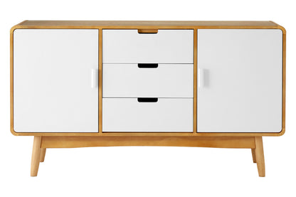 Malmo Sideboard | 3 Drawers and 2 Doors | Solid Oak Wood