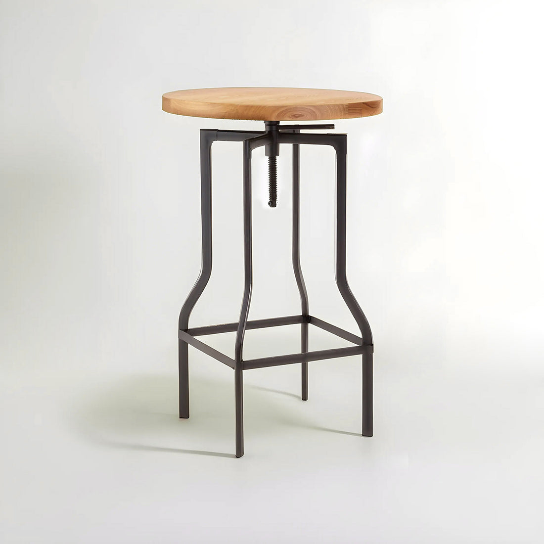 New Foundry Ash Veneer Bar Table