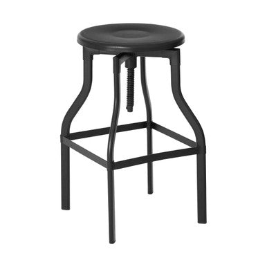 New Foundry Black Metal Bar Stool