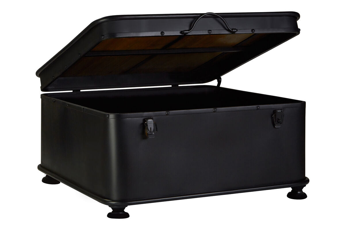 New Foundry Coffee Table With Hinged Top