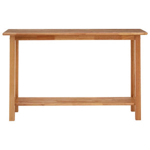 Selby Natural Tropical Hevea Wood Console Table