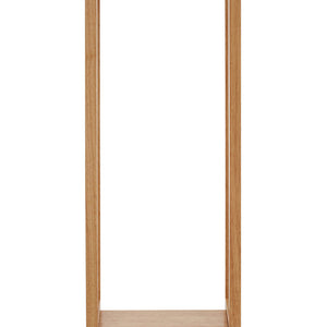 Natural Tropical Hevea Wood Square Plant Stand | Selby