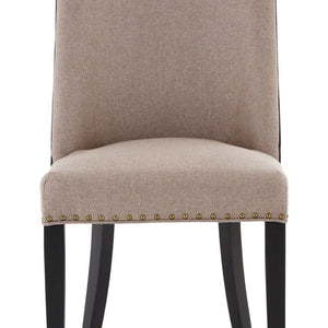 Rodeo Beige Fabric Ring Back Dining Chair
