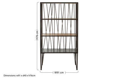 New Foundry 4 Tier Shelf Unit