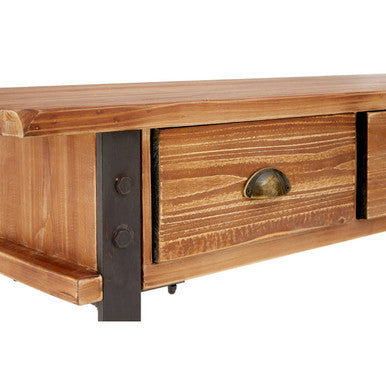 New Foundry 3 Drawer Console Table