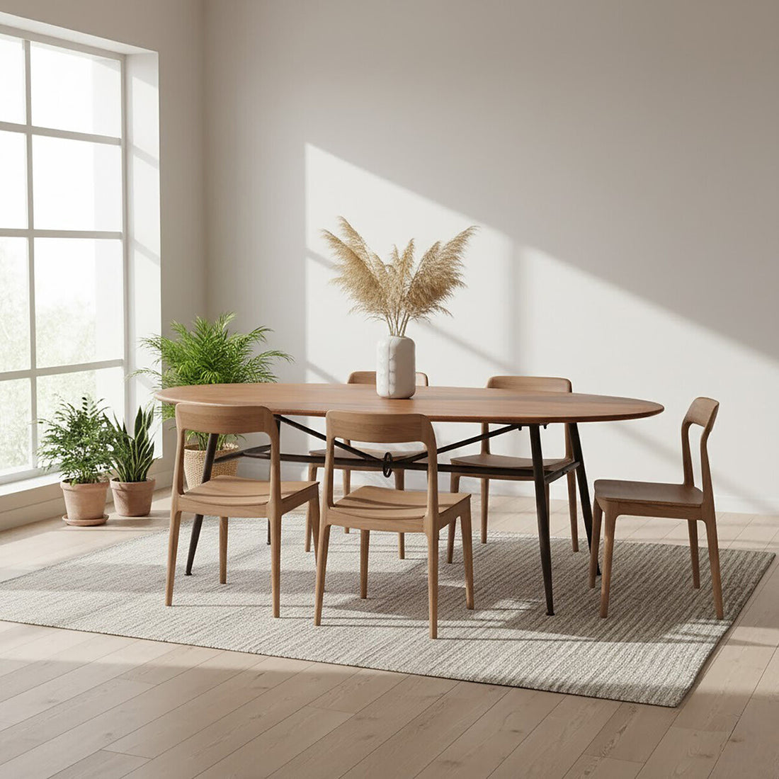 New Foundry Oval Table