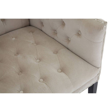 Regent Park Camel Velvet 2 Seat Sofa